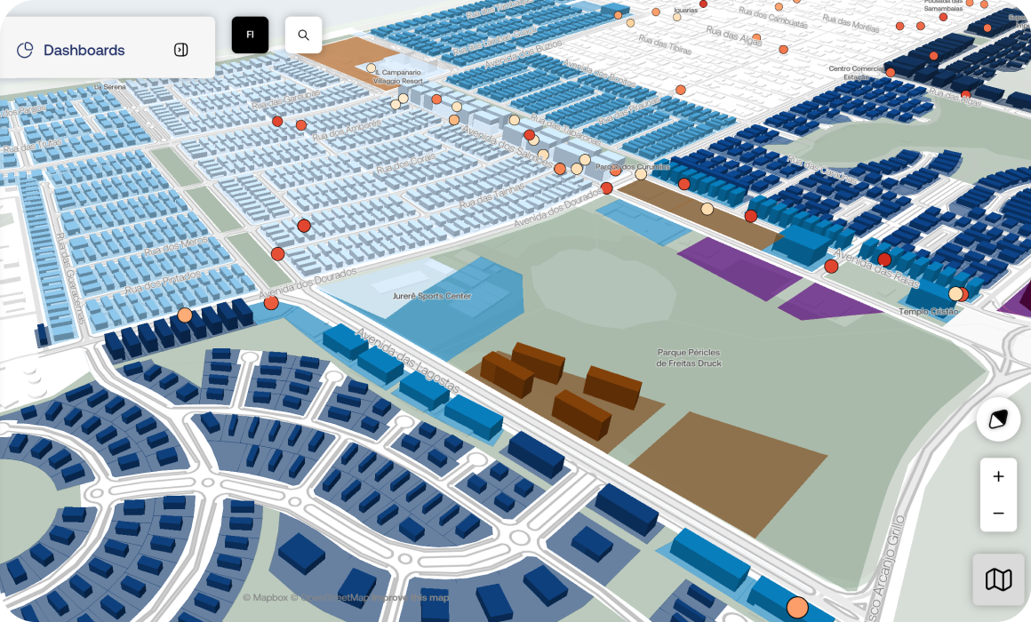 Gêmeo digital para bairros planejados